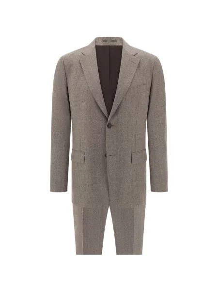 Costum Boggi Milano de lână cu model herringbone