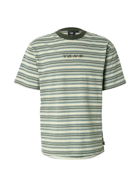 VANS Tricou Cameron crem / deschis / oliv / portocaliu albastru