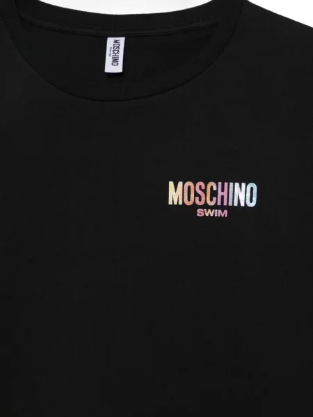 Tricou Moschino cu imagine negru