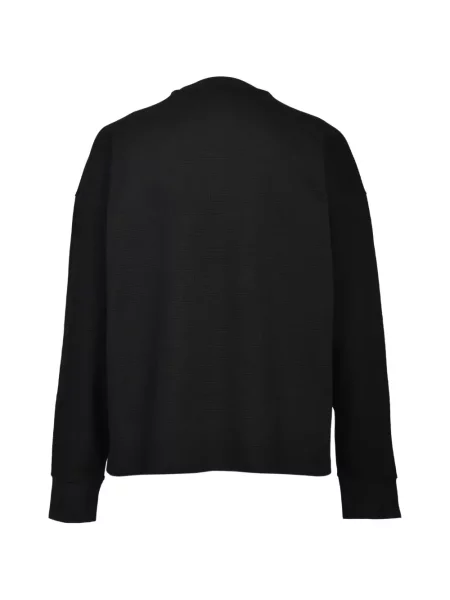 Lung tricou Breath tricotate negru