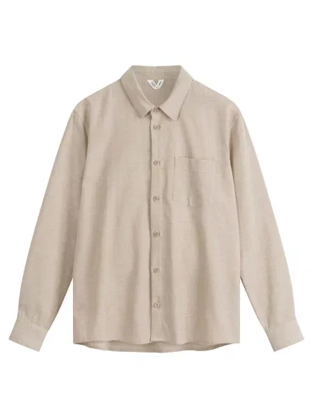 MELA Cămașă ISHIR amestecat bej