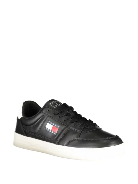 Tenisice Tommy Hilfiger s autogramom crna