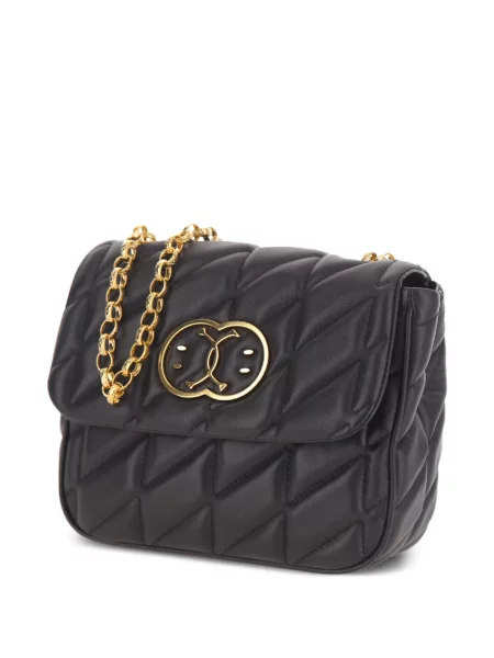 Matlasat geantă Moschino negru
