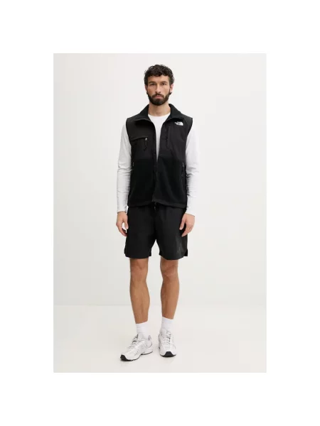 The North Face bezrękawnik Retro Denali Vest przejściowy czarny