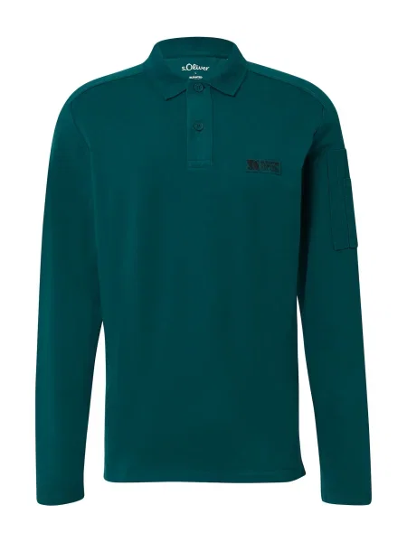 S.Oliver Majica petrol črna