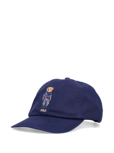 Kepurė su snapeliu Polo Ralph Lauren mėlyna