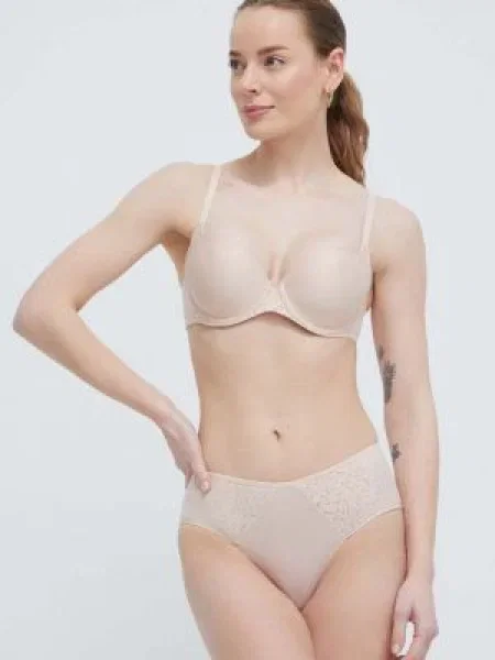 Kalhotky Chantelle béžová
