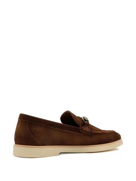 Pantofi loafer Magnanni din piele de căprioară maro