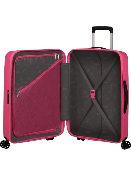 Geantă American Tourister roz