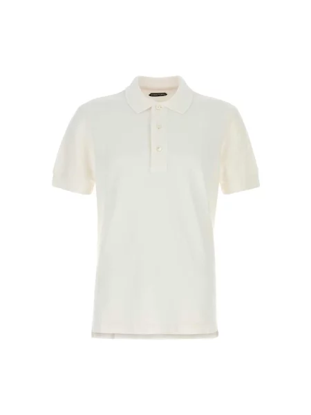 Koszulka polo Tom Ford biała