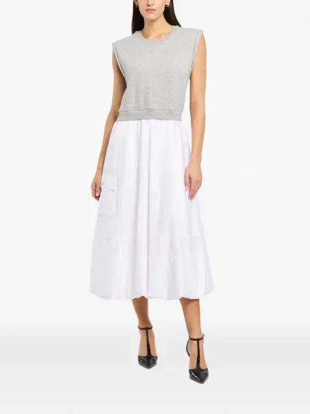 Rochie Cinq A Sept de costum alb