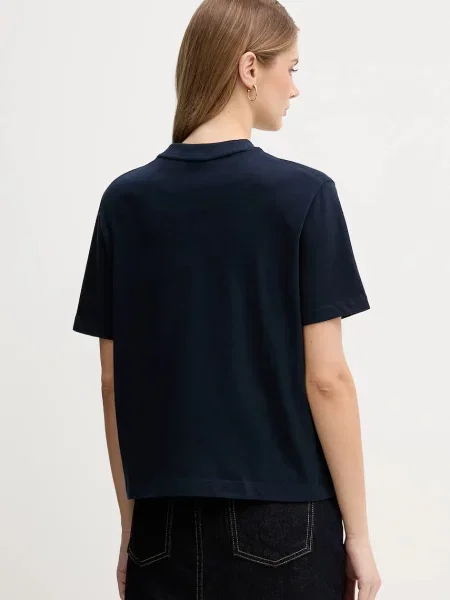 Tričko Tommy Hilfiger tmavomodrá