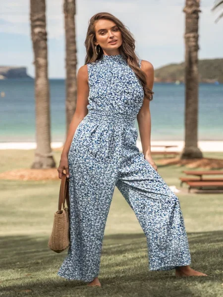 Комбінезон Cupshe синій