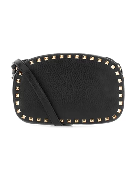 Torebka crossbody Valentino Garavani skórzana czarna