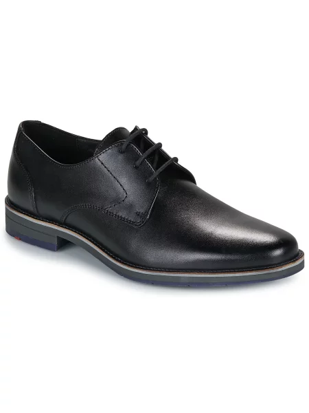 LLOYD Čevlji na vezalke Drift črna