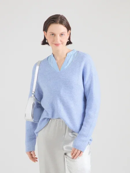 VERO MODA Pulover VMLefile amestec albastru