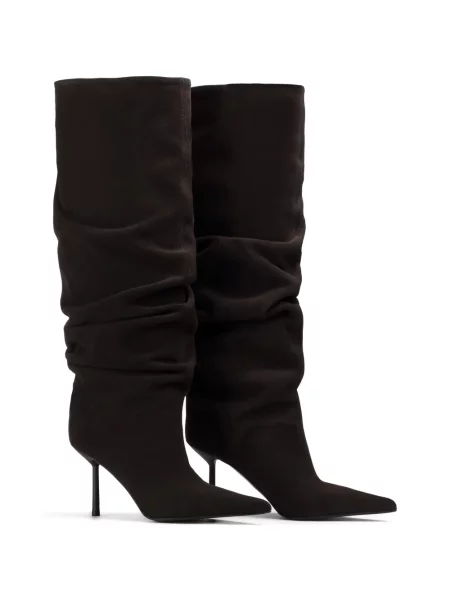 Botine Le Silla din piele de căprioară maro