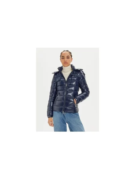 Geacă Tommy Hilfiger albastru