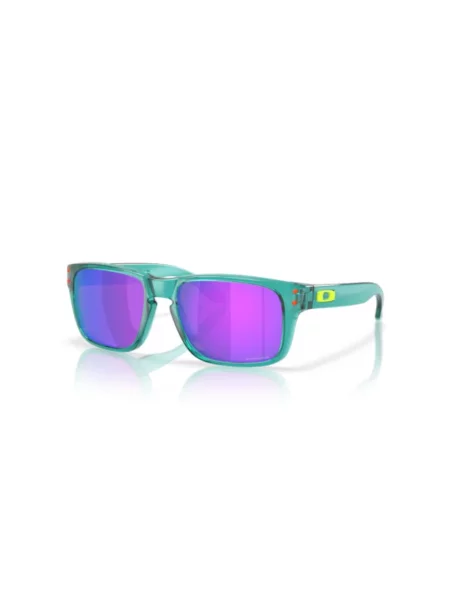 Okulary Oakley Holbrook XXS Grey Smoke z soczewkami Prizm Violet dziecięce szare