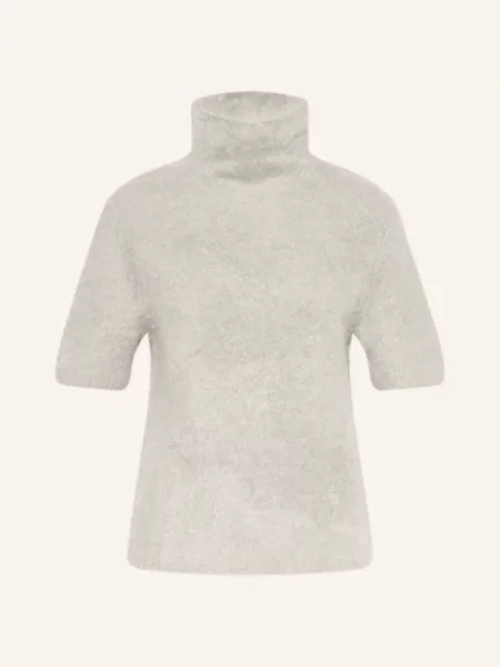 Soft Goat Sweter Z Dzianiny Kaszmirowej grau