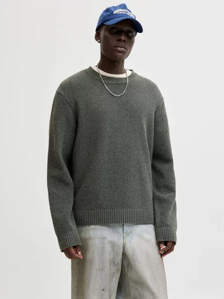 JACK & JONES Pulover JORNORREBRO jad verde