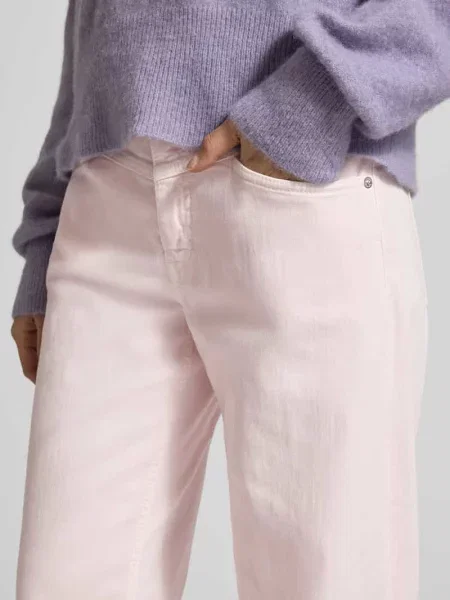 Krój loose fit Jeansy z wpuszczanymi Model Elin' Cambio