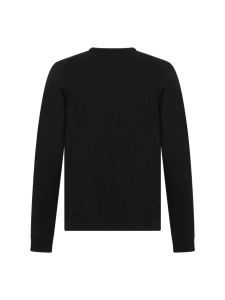 Sweter Roberto Collina wełniany czarny