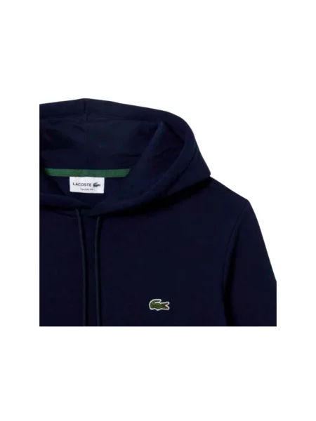 Lacoste Bluza Z Kapturem blau niebieska