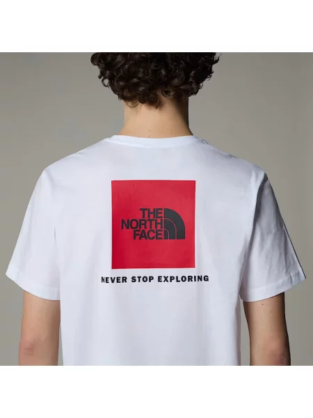T-shirt The North Face S/S Box Nse Tee TNF White M biała