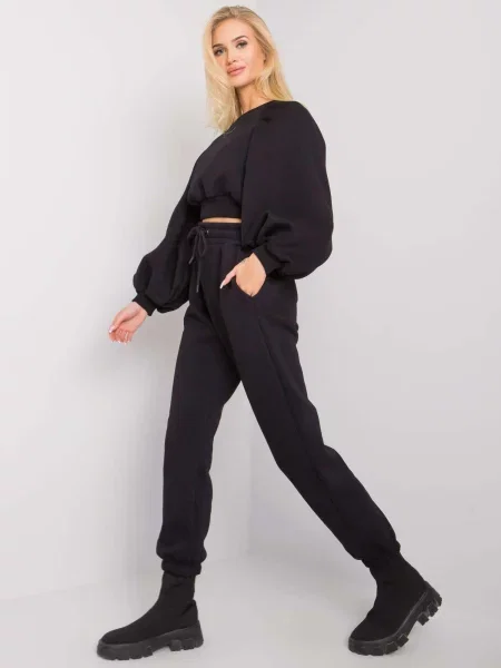 Komplet dresowy Rue Paris czarny