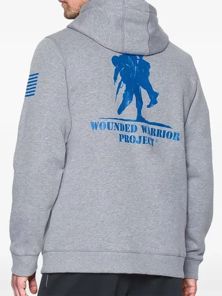Hanorac cu glugă Under Armour gri