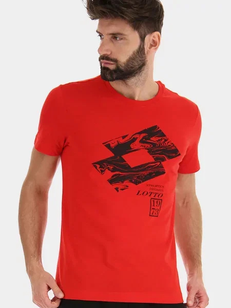 Спортивна футболка Lotto червона