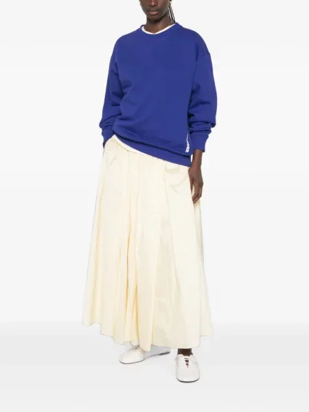 Hanorac Jil Sander cu imagine albastru