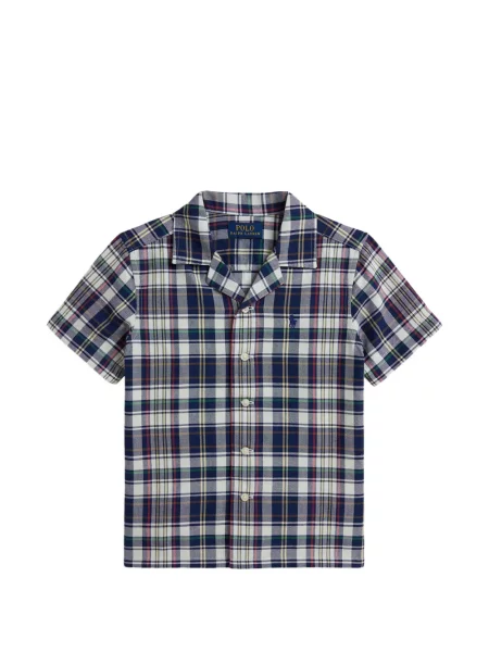 Dětska košile Polo Ralph Lauren modrá