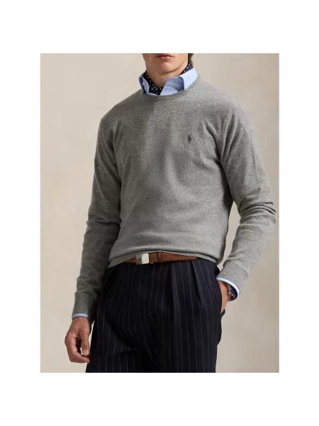 Sweter Polo Ralph Lauren szary