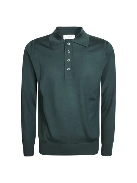Sweter Paolo Pecora zielony