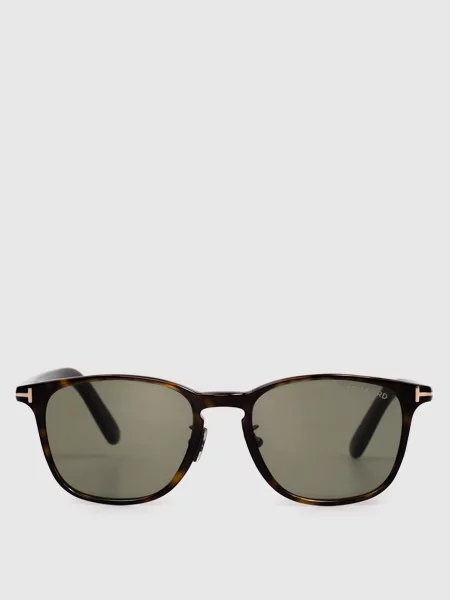 Сонцезахисні окуляри з логотипом Tom Ford коричневі