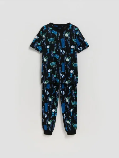 Пижама Reserved черная