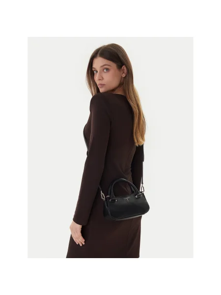 Geantă Guess Evie Mini negru