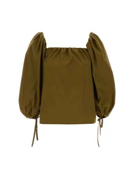 Bluzka Saint Laurent zielona