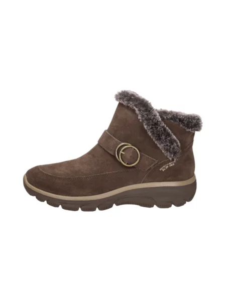 Botki Skechers brązowe