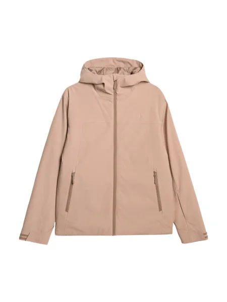 Pánska lyžiarska bunda 4F beige béžová