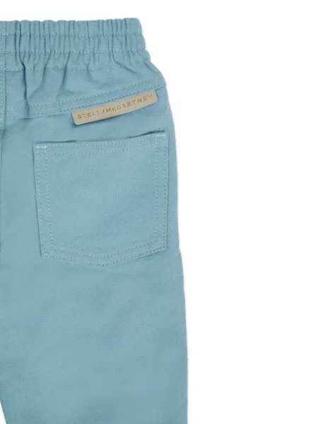 Spodnie dziecięce Stella Mccartney niebieskie