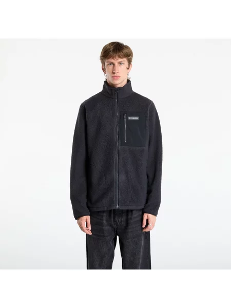 Φούτερ Columbia Jasper Ridge™ Pebbled Full Zip Fleece Black S μαύρο