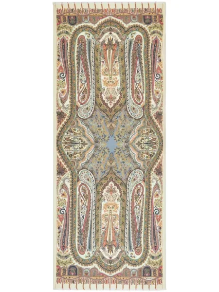 Fular Etro de mătase cu imagine cu model paisley