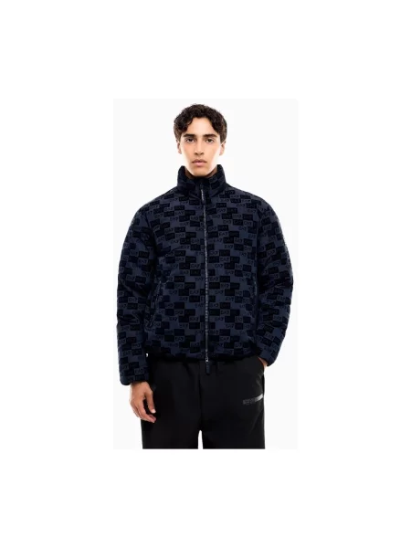 Palton Emporio Armani Ea7 albastru