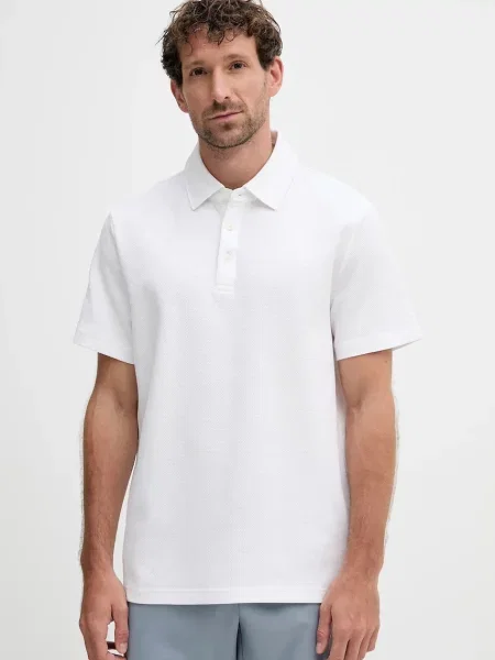 Michael Kors tricou polo uni alb