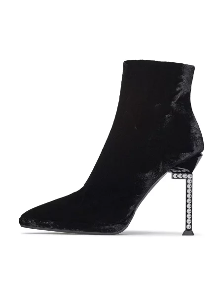 Buty do kostki Loriblu skórzane czarne