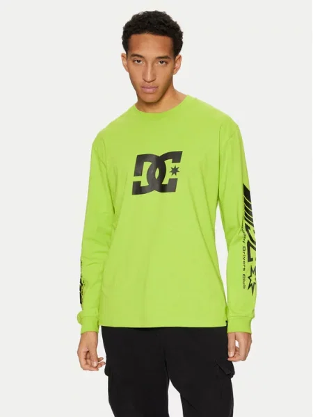 DC Shoes Majica z dolgimi rokavi Drivers Club zelena