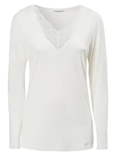 Influencer Tricou alb